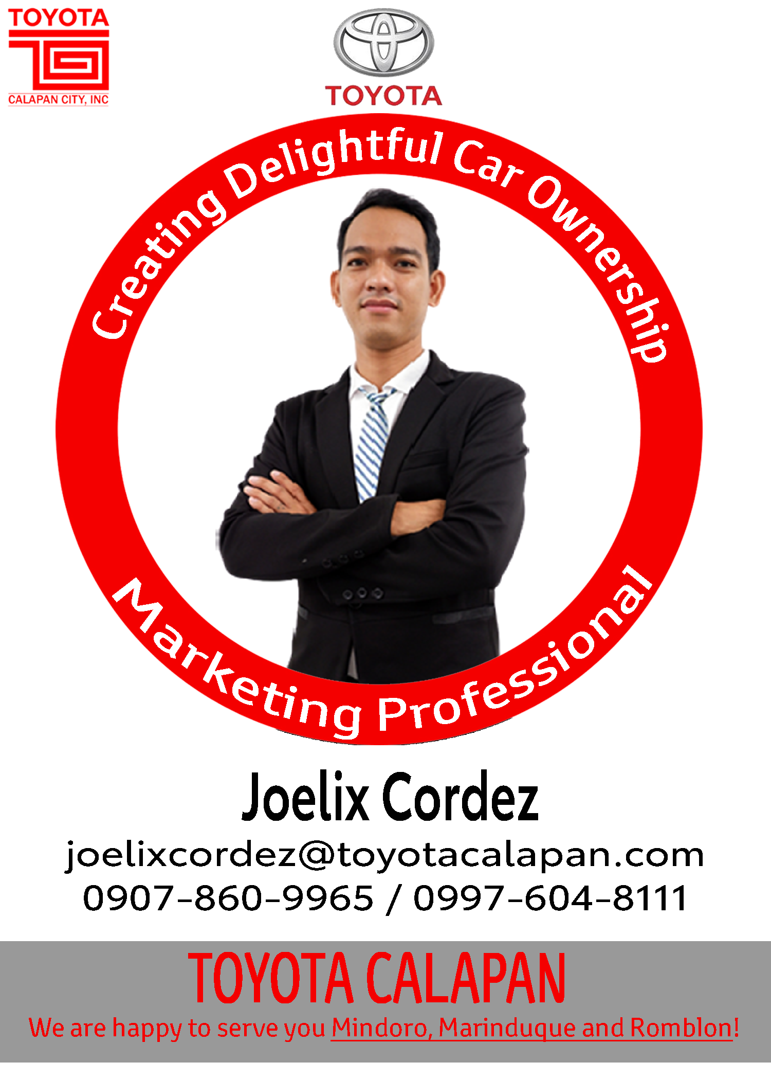 Marketing Professionals – Toyota Calapan